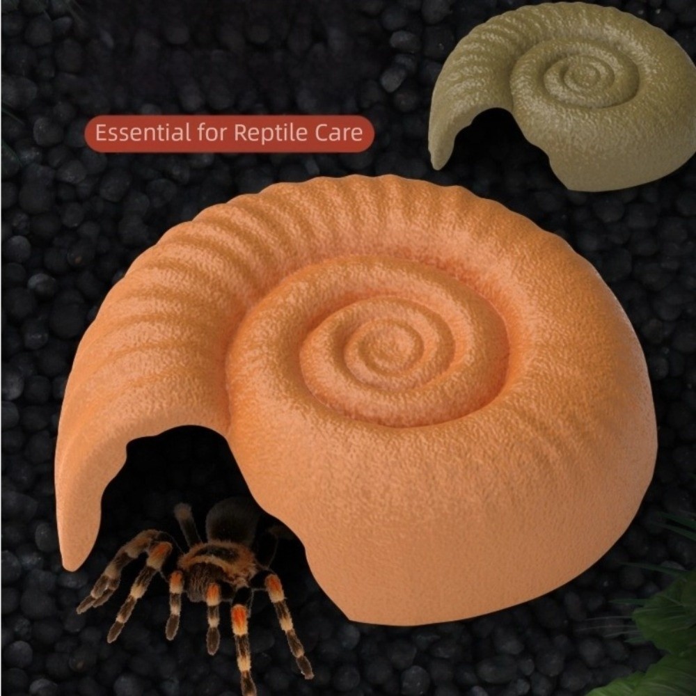 Aquarium Planting Ideas - Décoration d'aquarium en forme d'ammonite, grotte