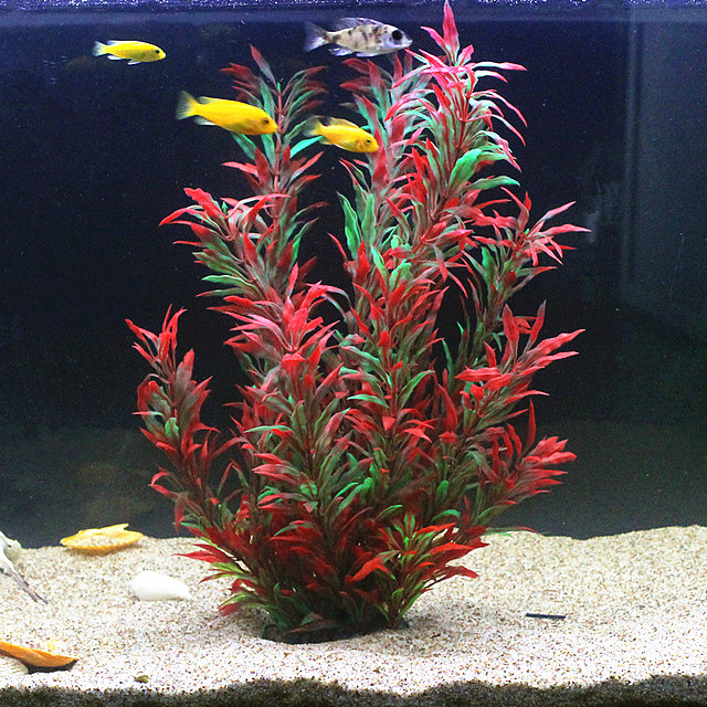 Aquarium Plant Violet - Plantes artificielles pour aquarium de 50