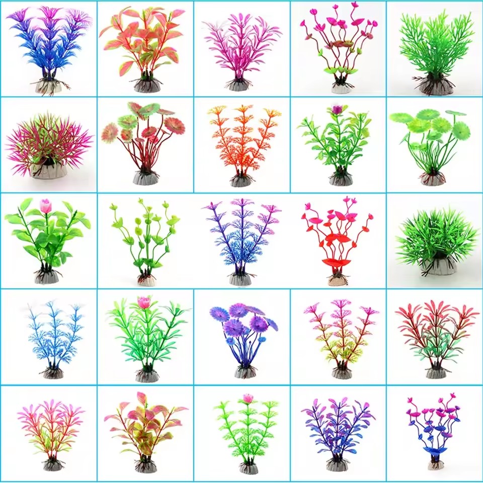 Plantes sous-marines artificie - Aquarium Plant Violet avis et prix