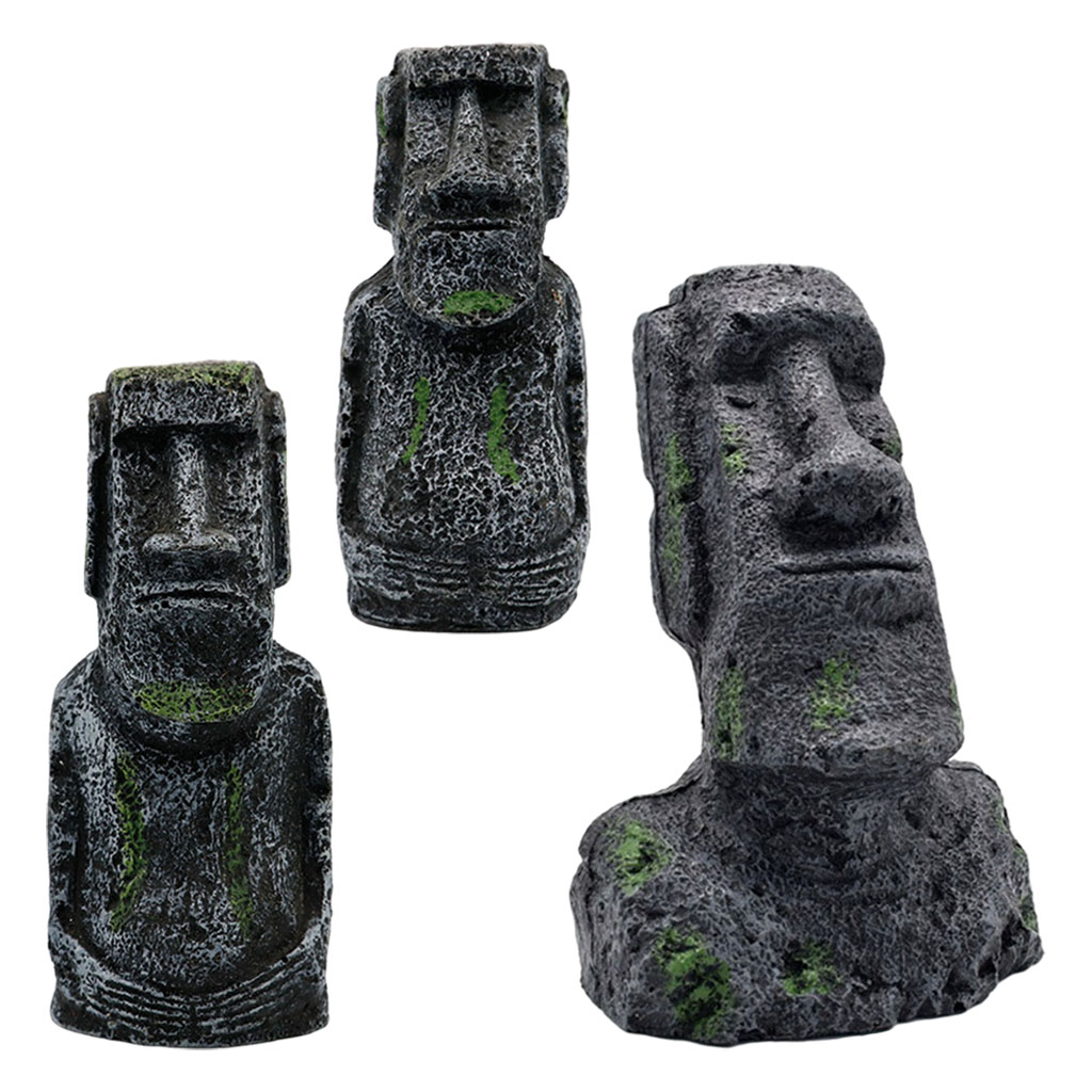 Statues Moai d'aquarium, ornem - Aquarium Planting Ideas avis et prix
