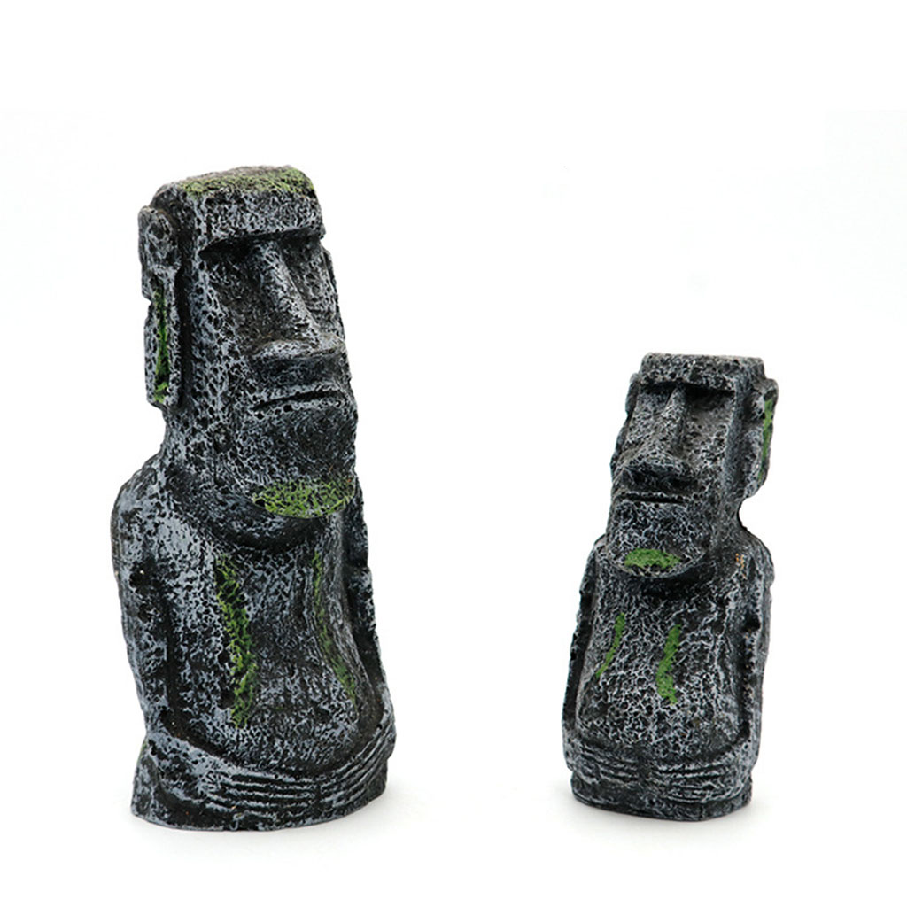 Statues Moai d'aquarium, ornem - Aquarium Planting Ideas avis et prix