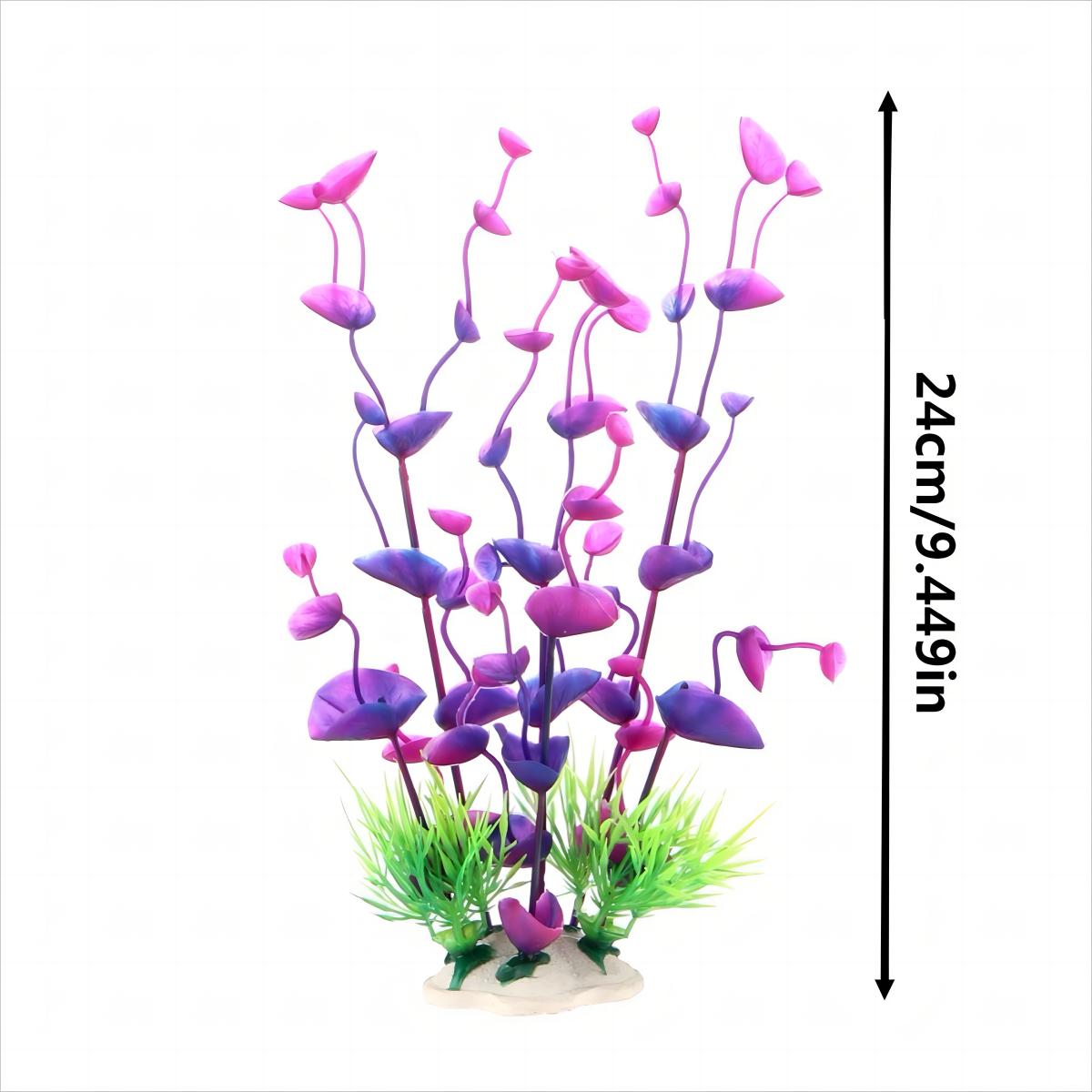Fausses Plantes d'Eau Artifici - Aquarium Plant Violet avis et prix