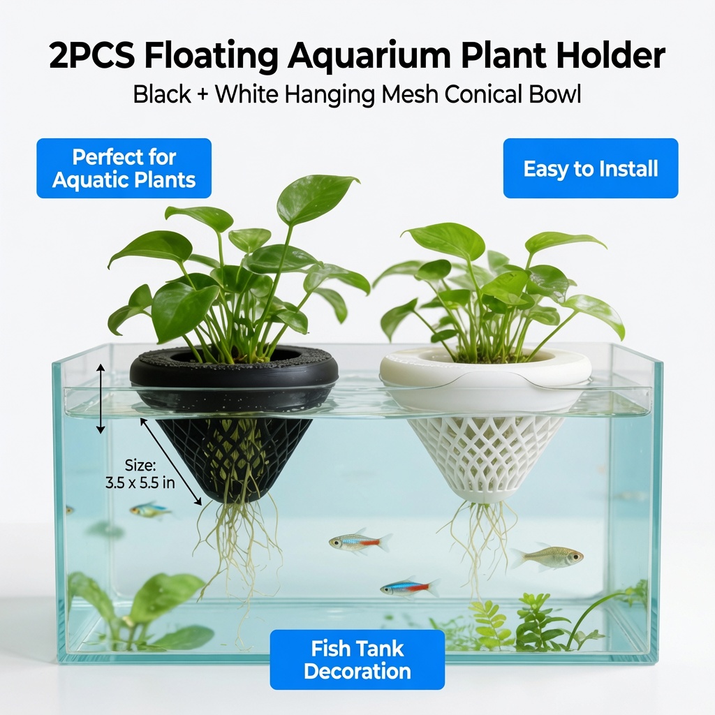 Support flottant pour plantes  - Aquarium Plant Rings avis et prix