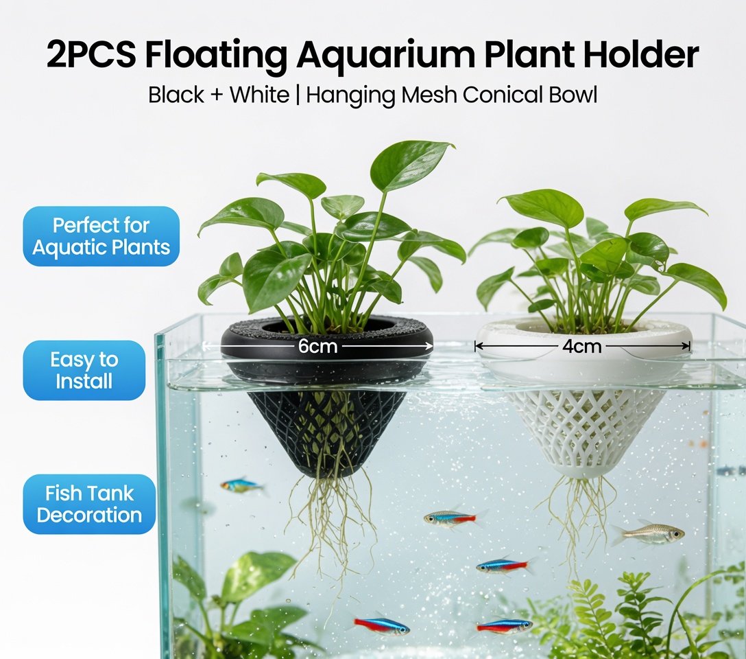 Support flottant pour plantes  - Aquarium Plant Rings avis et prix