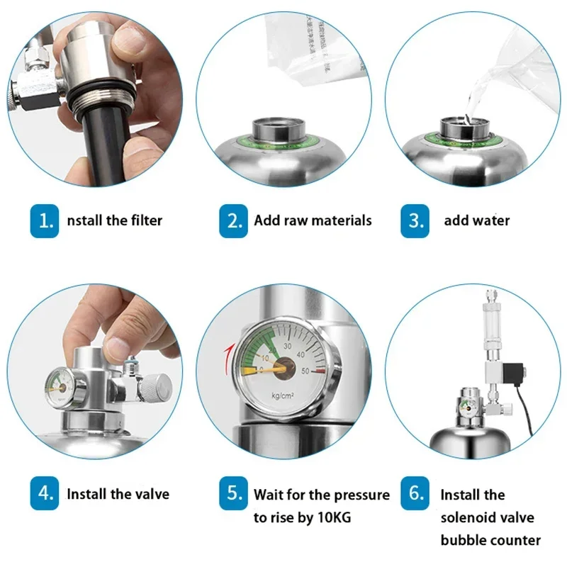 Kit de système de générateur d - Planted Aquarium Co2 avis et prix