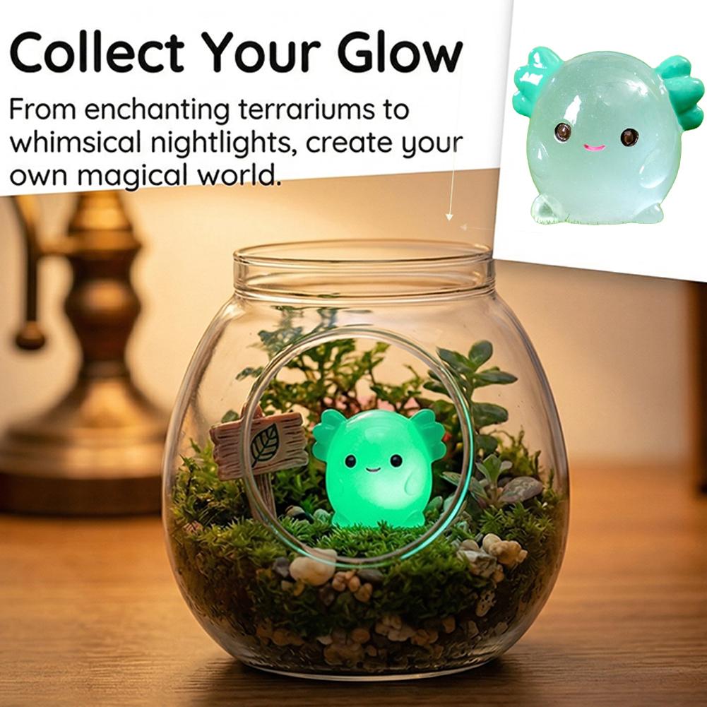 Miniatures d'axolotl lumineuse - Aquarium Planting Ideas avis et prix