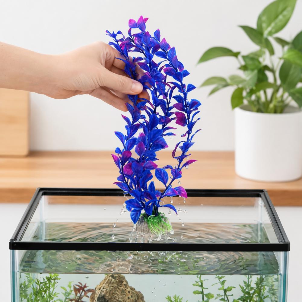 Plantes aquatiques artificiell - Aquarium Plant Violet avis et prix