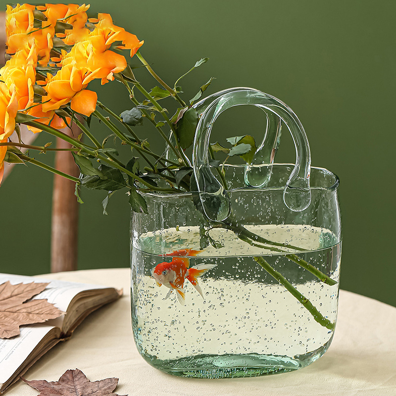 Vase à fleurs en verre de tabl - Planted Aquarium Jar avis et prix