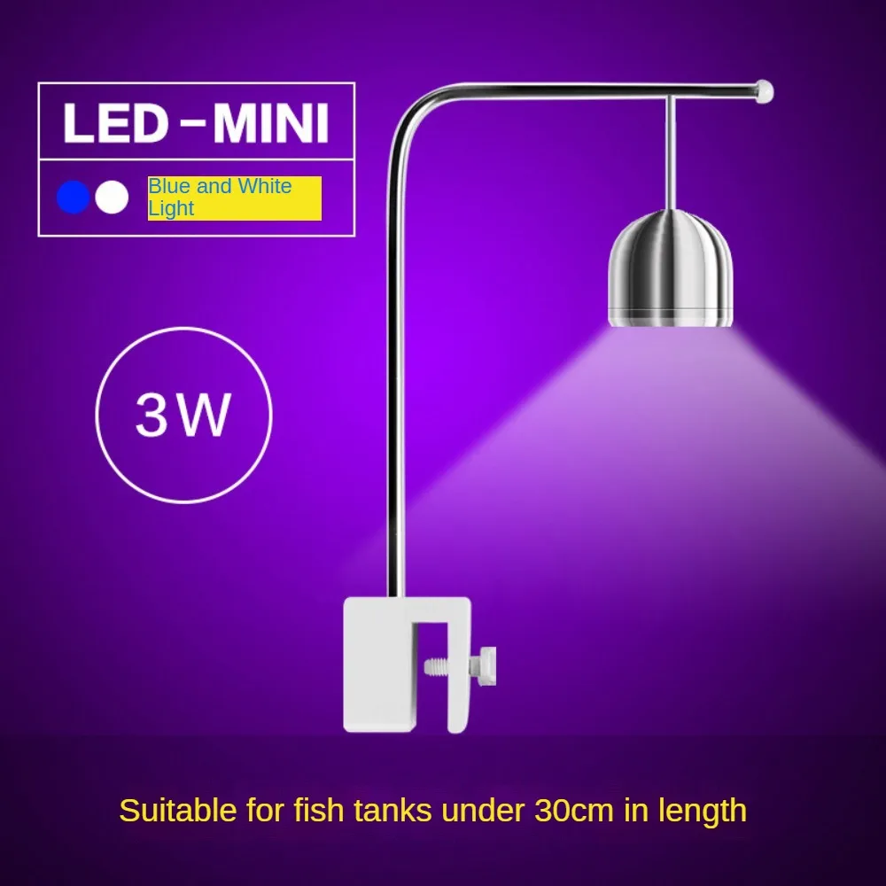 Mini lampe à pince en aluminiu - Planted Aquarium Jar avis et prix
