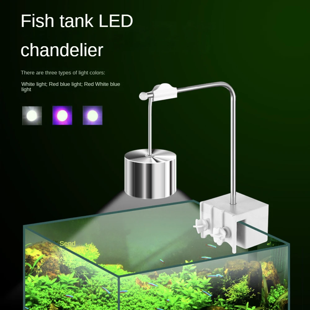 Mini lampe à pince en aluminiu - Planted Aquarium Jar avis et prix