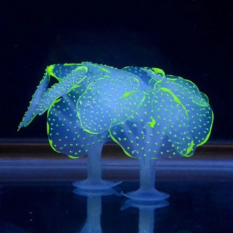 1 pièces coloré Silicone artif - Aquarium Plant Violet avis et prix