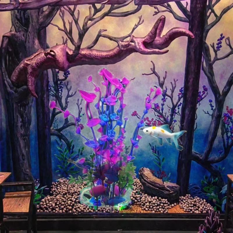 10 pièces de plantes aquatique - Aquarium Plant Violet avis et prix