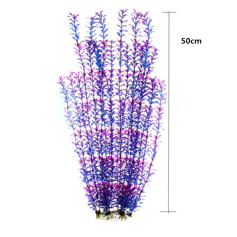 Plantes artificielles pour aqu - Aquarium Plant Violet avis et prix