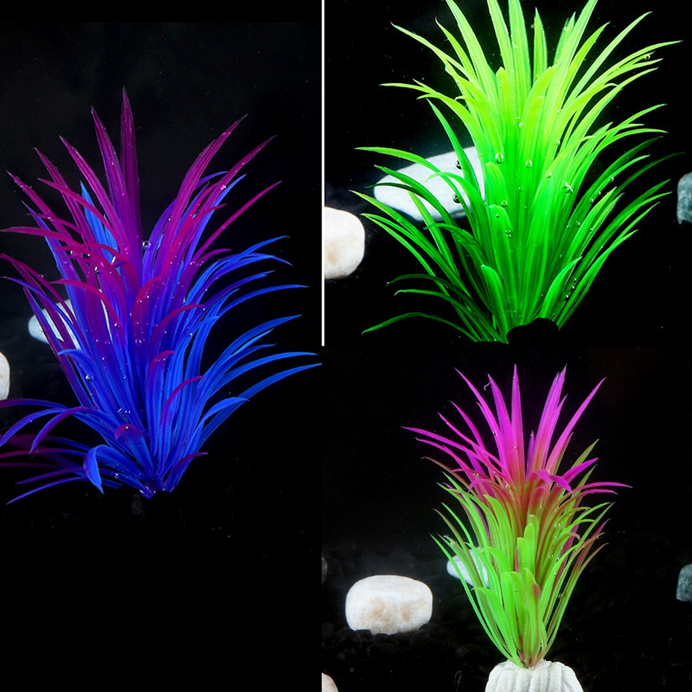 Plantes artificielles pour aqu - Aquarium Plant Violet avis et prix