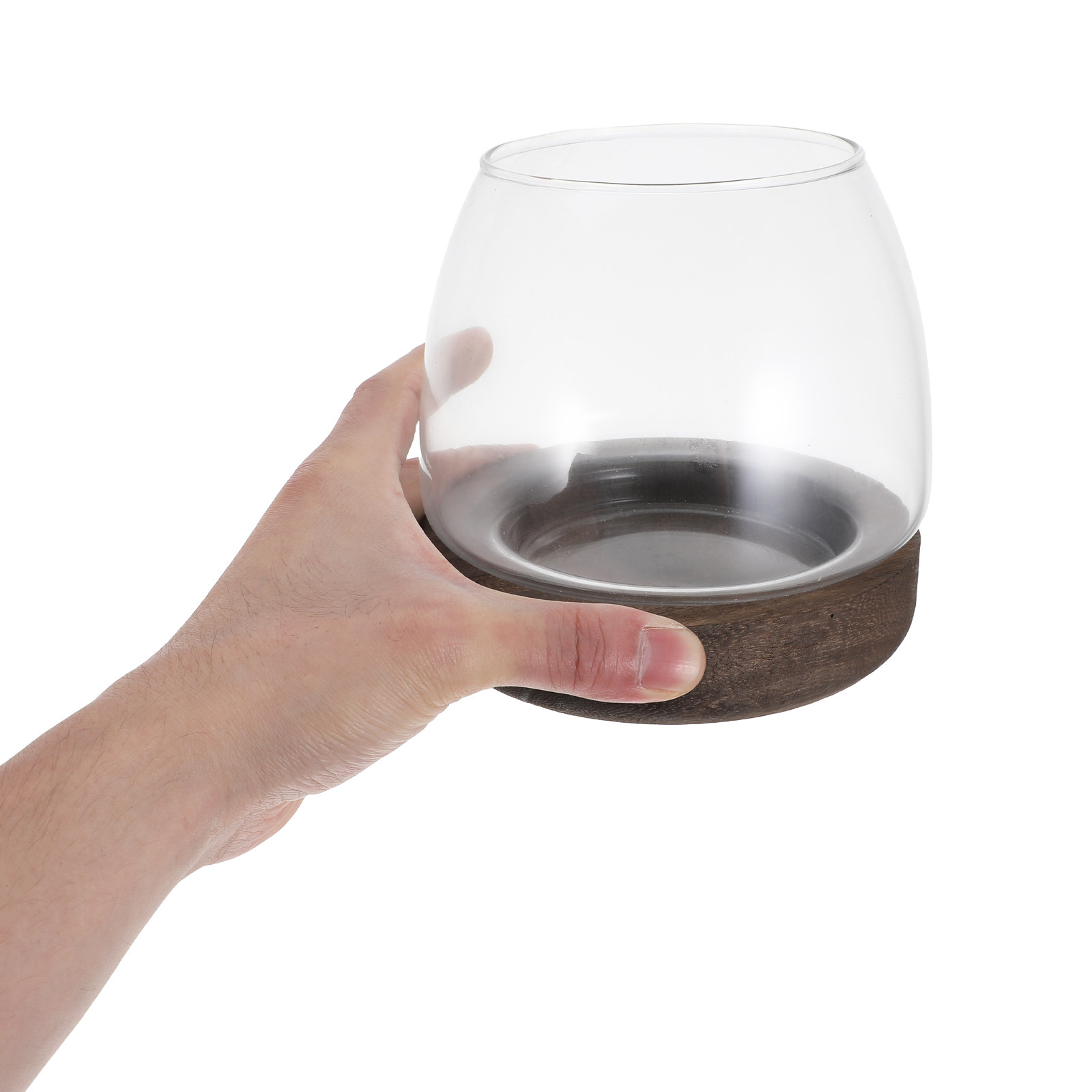 Support de plante en verre ron - Planted Aquarium Jar avis et prix